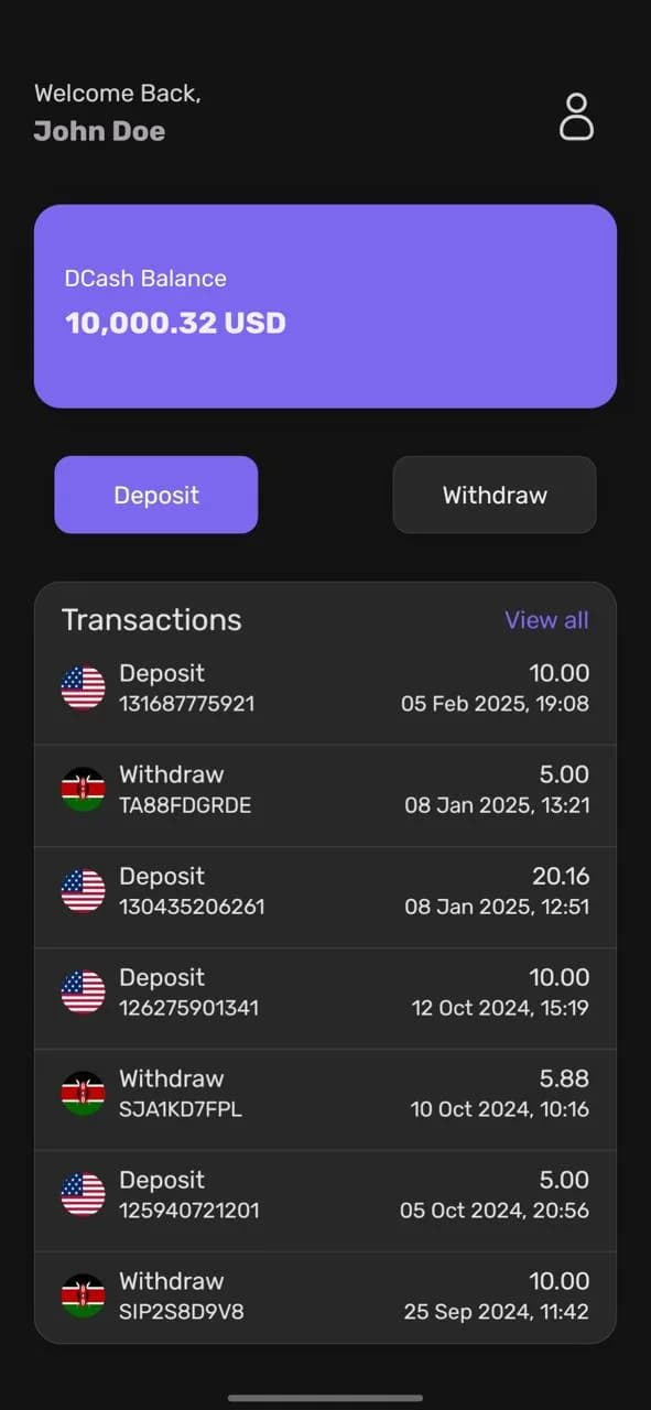 App screenshot